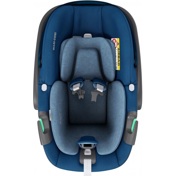 "Maxi-Cosi Pebble 360 i-Size" - pasukama automobilinė kėdutė ~0-13 kg | Essential Blue 1
