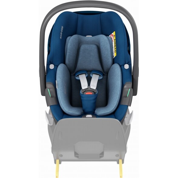 "Maxi-Cosi Pebble 360 i-Size" - pasukama automobilinė kėdutė ~0-13 kg | Essential Blue 10