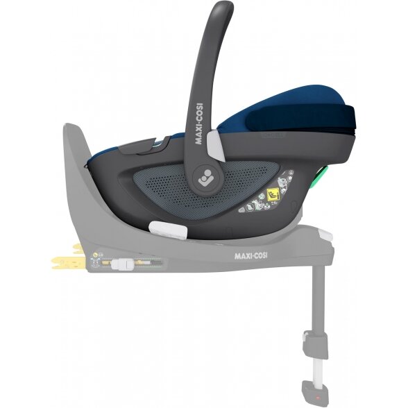 "Maxi-Cosi Pebble 360 i-Size" - pasukama automobilinė kėdutė ~0-13 kg | Essential Blue 11