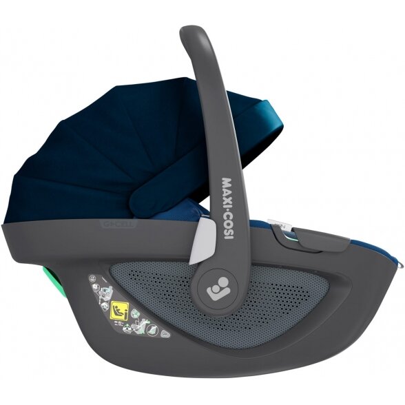 "Maxi-Cosi Pebble 360 i-Size" - pasukama automobilinė kėdutė ~0-13 kg | Essential Blue 5