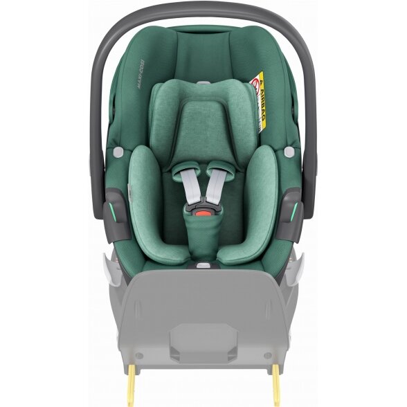 "Maxi-Cosi Pebble 360 i-Size" - pasukama automobilinė kėdutė ~0-13 kg | Essential Green 10