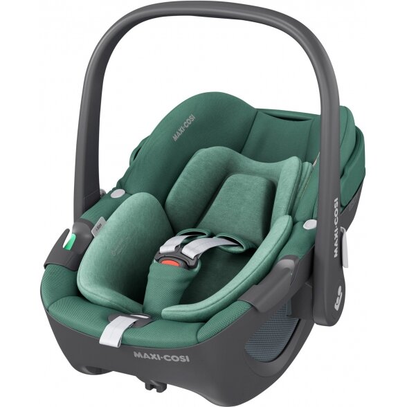 "Maxi-Cosi Pebble 360 i-Size" - pasukama automobilinė kėdutė ~0-13 kg | Essential Green