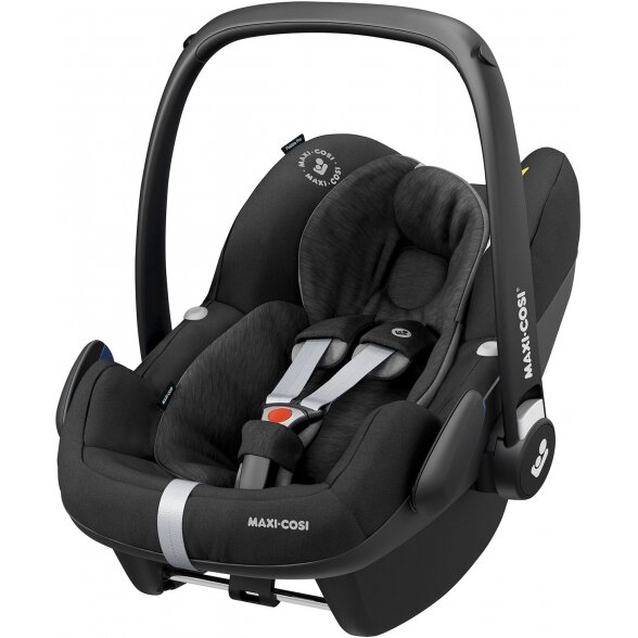 "Maxi-Cosi Pebble Pro i-Size" automobilinė kėdutė su "FamilyFix 2" baze, ~0-13 kg | Essential Black 1