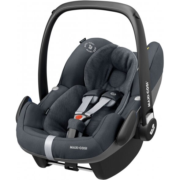 "Maxi-Cosi Pebble Pro i-Size" automobilinė kėdutė, komplektas su "FamilyFix 2" baze, ~0-13 kg | Essential Graphite 1