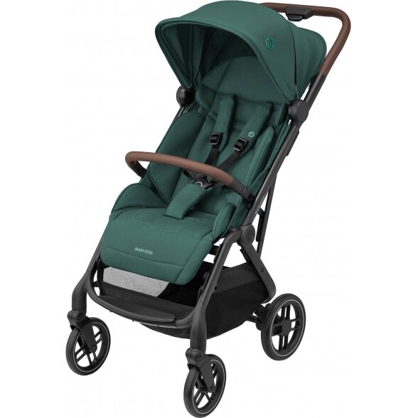 Maxi Cosi Soho - kompaktowy wózek spacerowy | Essential Green