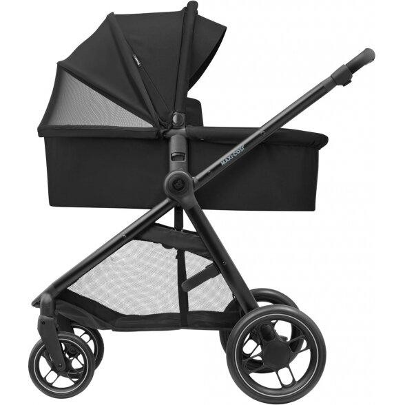"Maxi-Cosi Street Plus" vaikiškas vežimėlis, rinkinys "2-in-1" | Essential Black 4