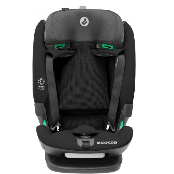 "Maxi-Cosi Titan Pro i-Size" automobilinė kėdutė 9-36 kg | Autentiška juoda 1