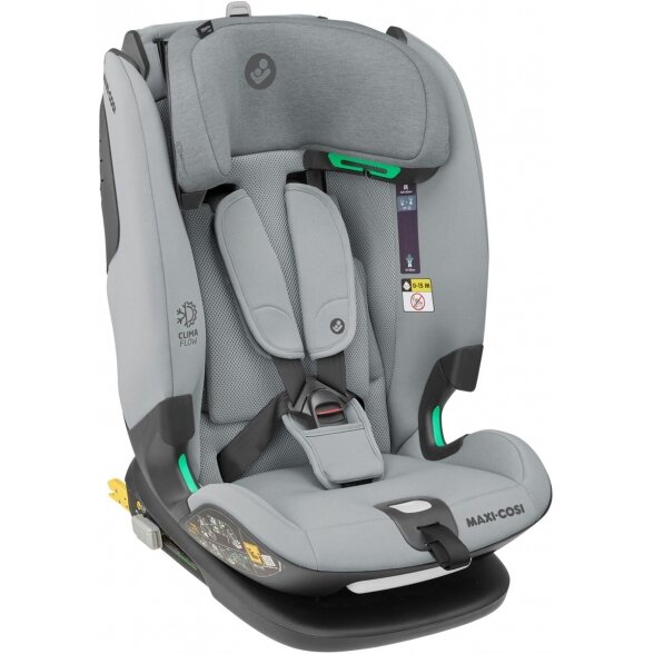 "Maxi-Cosi Titan Pro i-Size" automobilinė kėdutė 9-36 kg | Authentic Grey 4