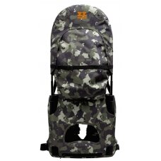 "MiniMeis Carrier G4" - kelioninė nešioklė iki 18 kg | Camo