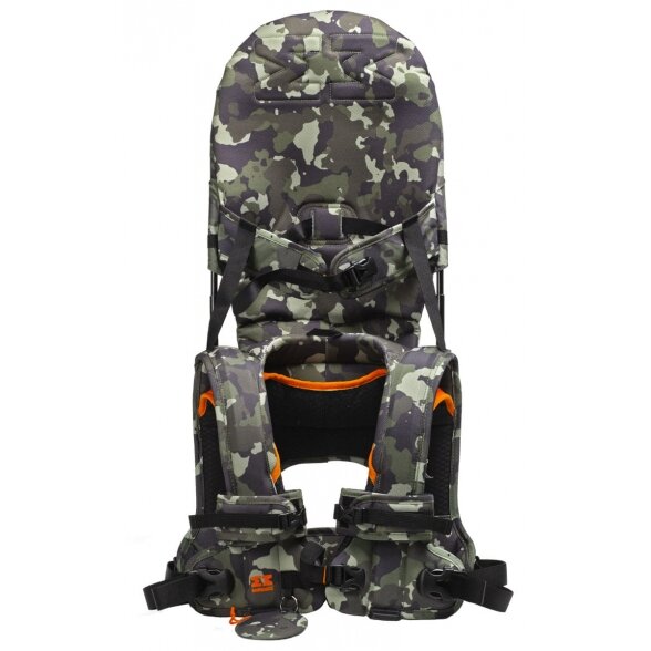 "MiniMeis Carrier G4" - kelioninė nešioklė iki 18 kg | Camo 2