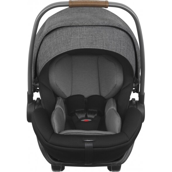 "Nuna Arra" - išskleidžiama automobilinė kėdutė + "Isofix" bazė 0-13 kg | Medžio anglis 1