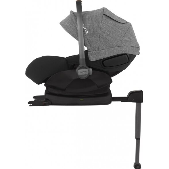 "Nuna Arra" - išskleidžiama automobilinė kėdutė + "Isofix" bazė 0-13 kg | Medžio anglis 2