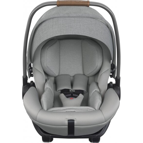 "Nuna Arra" - automobilinė kėdutė + "Isofix" bazė 0-13 kg | Frost 1