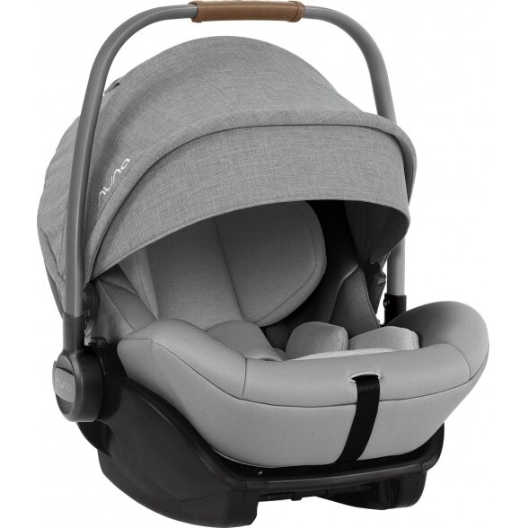 "Nuna Arra" - automobilinė kėdutė + "Isofix" bazė 0-13 kg | Frost