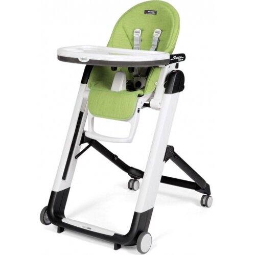 "Peg Perego Siesta Follow Me" - maitinimo kėdutė su atsilenkimo funkcija 0-15 kg | Wonder Green