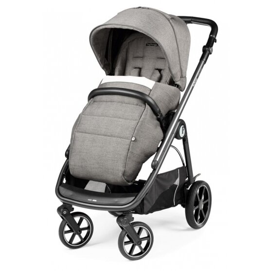 "Peg Perego Veloce" - daugiafunkcinis vežimėlis, 2in1 komplektas su 3in1 galimybe | City Grey 4