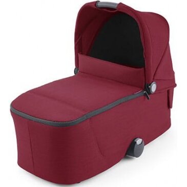 "Recaro Celona" - daugiafunkcinis vaikiškas vežimėlis, rinkinys "4 viename" | Aluminium Grey - Select Garnet Red 2