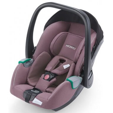 "Recaro Celona" - daugiafunkcinis vaikiškas vežimėlis, rinkinys "4 viename" | Aluminium Grey - Prime Pale Rose 3