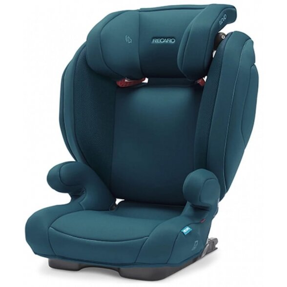 "Recaro Monza Nova 2 Seatfix" automobilinė kėdutė 15-36 kg | Select Teal Green