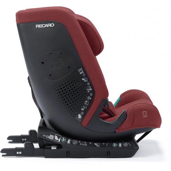 Recaro Toria Elite i-Size - automobilinė kėdutė 9-36 kg | Iron Red 9
