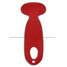 Simple Wool Very Merry+ - termoaktywna wkładka z wełny merino  do fotelika samochodowego ~15-36kg | G2+ Czerwony