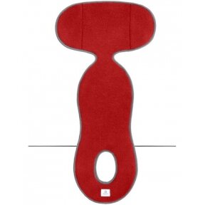 Simple Wool More Merry - termoaktywna wkładka z wełny merino  do fotelika samochodowego ~0-18kg | G1 Czerwony