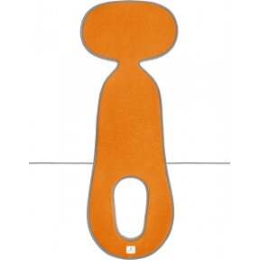 Simple Wool More Merry+ - termoaktyvus merino vilnos įdėklas automobilinei kėdutei ~9-25kg | G1+ Orange