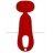 Simple Wool More Merry+ - termoaktywna wkładka z wełny merino  do fotelika samochodowego ~9-25kg | G1+ Czerwony