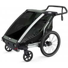 THULE Chariot Lite 2 - vaikiška dviračio priekaba 2-in-1 | Agave