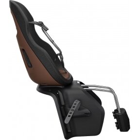 "Thule Yepp Nexxt 2 Maxi" - lengva ant galinio rėmo tvirtinama dviračių sėdynė | Šokoladinė ruda