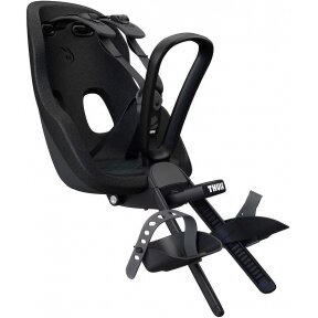 "Thule Yepp Nexxt 2 Mini" - lengva priekyje montuojama dviračių sėdynė | Midnight Black
