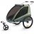 "Thule Chariot Coaster XT" priekaba dviračiui 2-in-1 2 vaikams | Basil Green