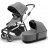 "Thule Sleek" - daugiafunkcinis vaikiško vežimėlio komplektas 2in1 su galimybe 3in1 | Grey Melange