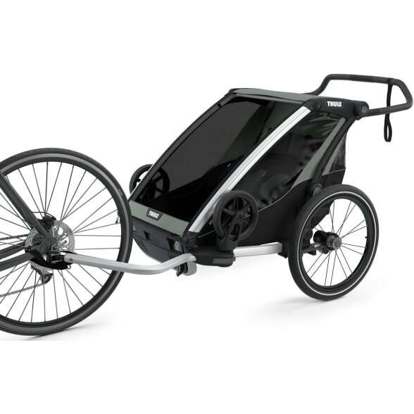 THULE Chariot Lite 2 - vaikiška dviračio priekaba 2-in-1 | Agave 2