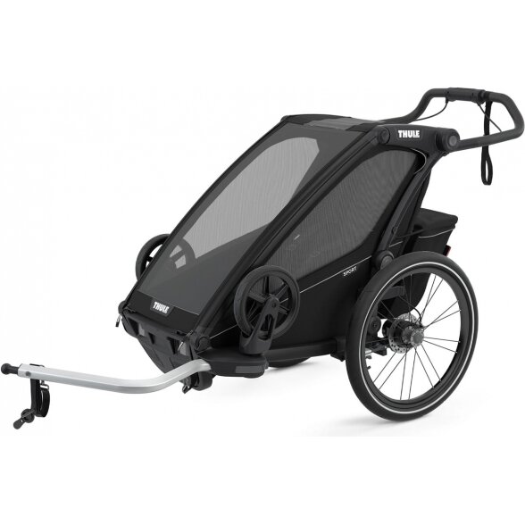 THULE Chariot Sport 1 - dviračio priekaba "2-in-1" Juoda 1