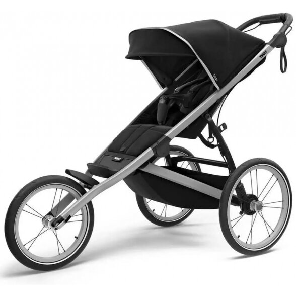 THULE Glide 2 bėgimo vežimėlis Jet Black