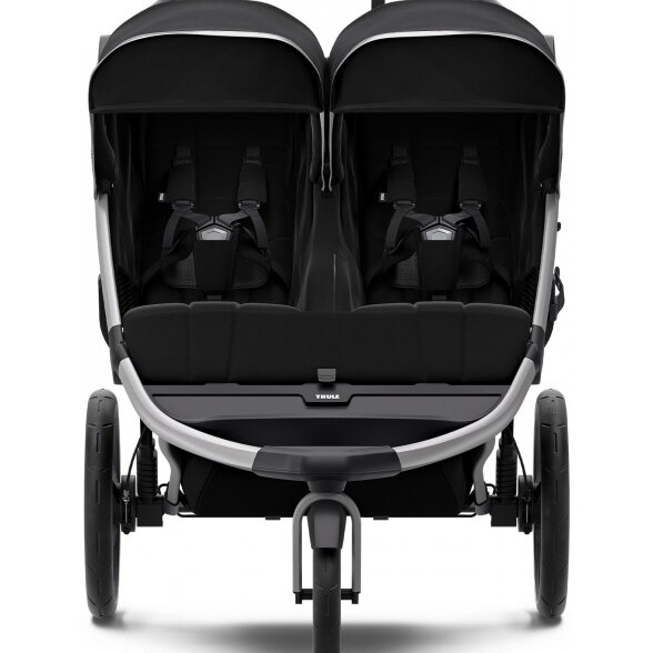 THULE Urban Glide 2 Dvivietis bėgimo vežimėlis | Jet Black 1