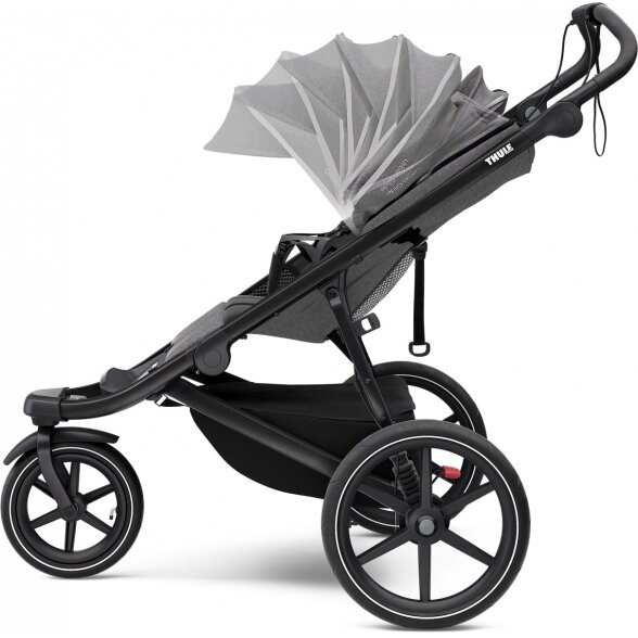 THULE Urban Glide 2 bėgimo vežimėlis | Grey Melange 3