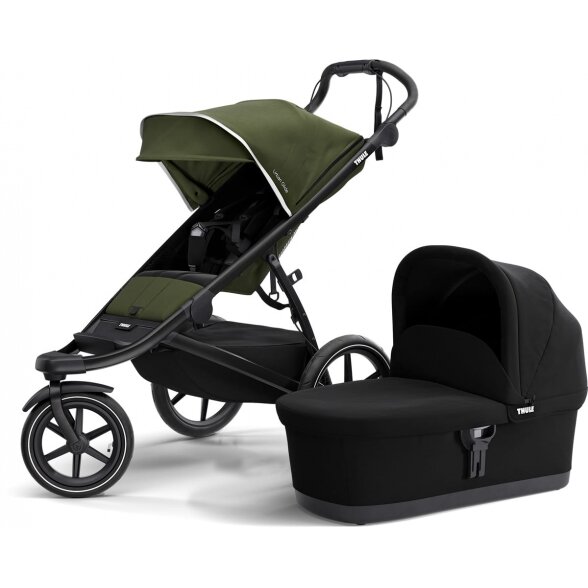 THULE Urban Glide 2 bėgimo vežimėlis, rinkinys "2-in-1" | Cypress Green