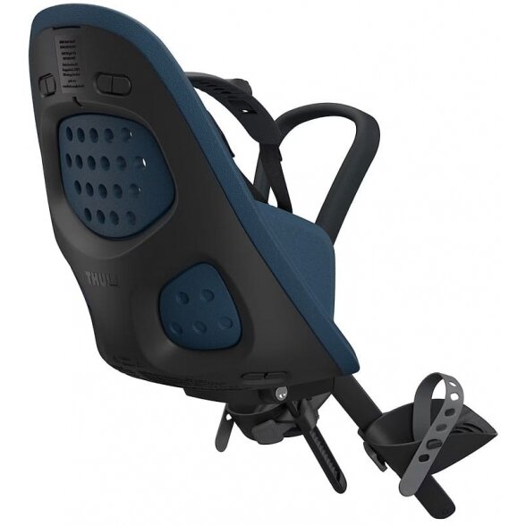 Thule Yepp 2 Mini - priekyje montuojama dviračio sėdynė | Majolica Blue 2