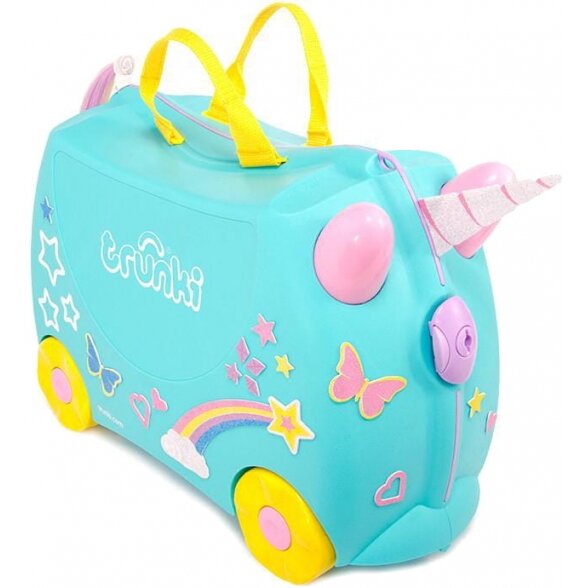 Trunki - kelioninis lagaminas | Una vienaragis