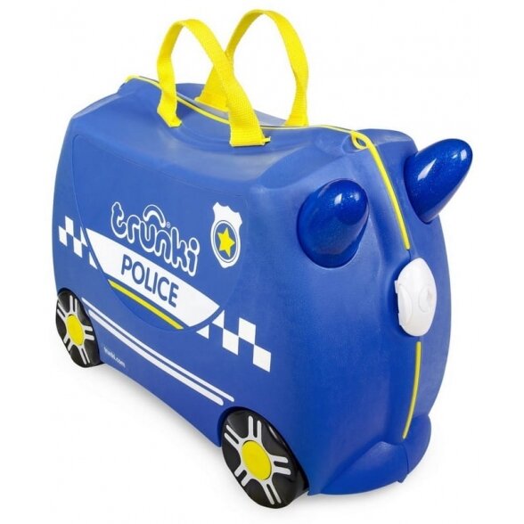 Trunki - kelioninis lagaminas | Percy policijos automobilis