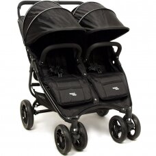 "Valco Baby Snap Duo" lengvas dvivietis vežimėlis | Coal Black