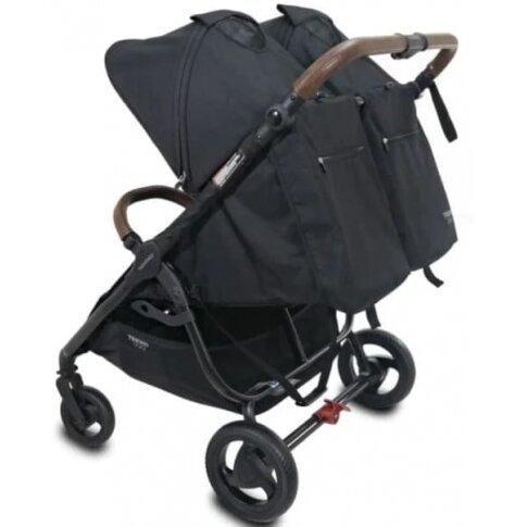 Valco Baby Snap Duo Trend - dvynių vežimėlis  | Ash Black 3