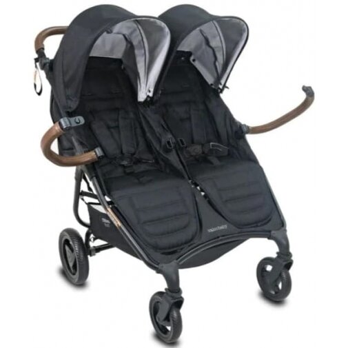 Valco Baby Snap Duo Trend - dvynių vežimėlis  | Ash Black 6