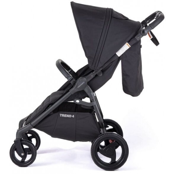 "Valco Baby Snap 4 Trend" - lengvas vaikiškas vežimėlis | 22 Ash Black 1