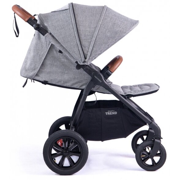 "Valco Baby Snap 4 Trend Sport" vežimėlis | 22 Grey Marle 2