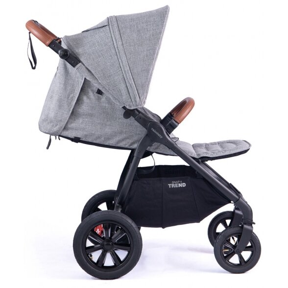 "Valco Baby Snap 4 Trend Sport" vežimėlis | 22 Grey Marle 3